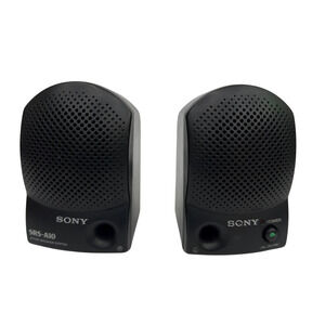 Sony SRS-A10 Active Speaker System Pair Black Tested Working